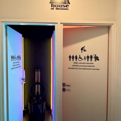 Museum of Illusions – Ljubljana als optisches Spiel