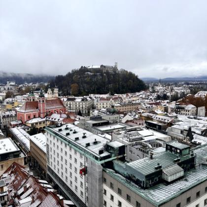 Nebotičnik – Bier über den Dächern von Ljubljana