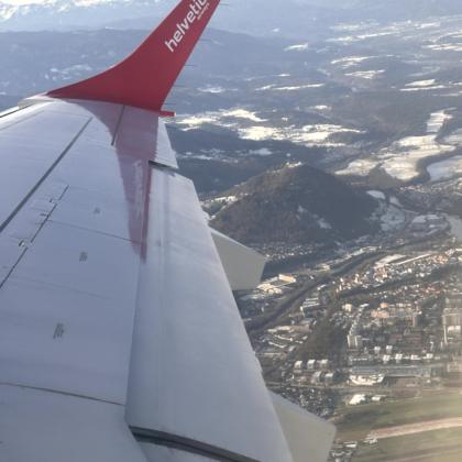 Rückflug über Zürich – Ljubljana im Gepäck, Hannover als Ziel
