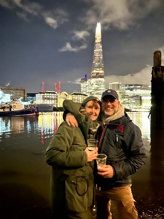 Tower Bridge & Themse bei Nacht