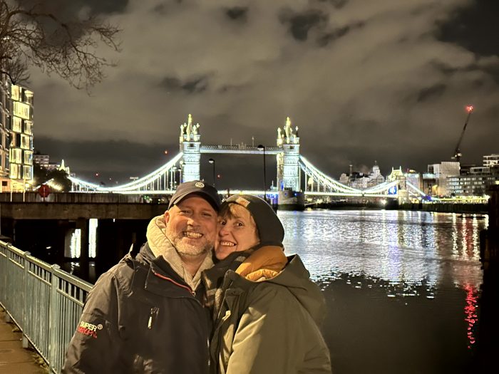 Tower Bridge & Themse bei Nacht