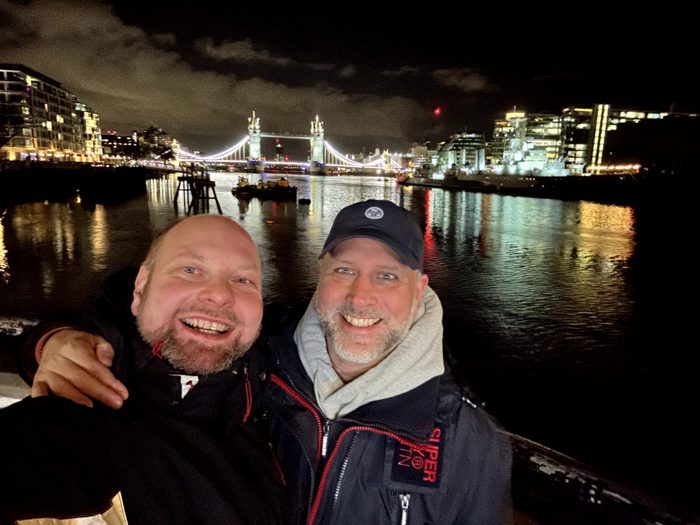 Tower Bridge & Themse bei Nacht
