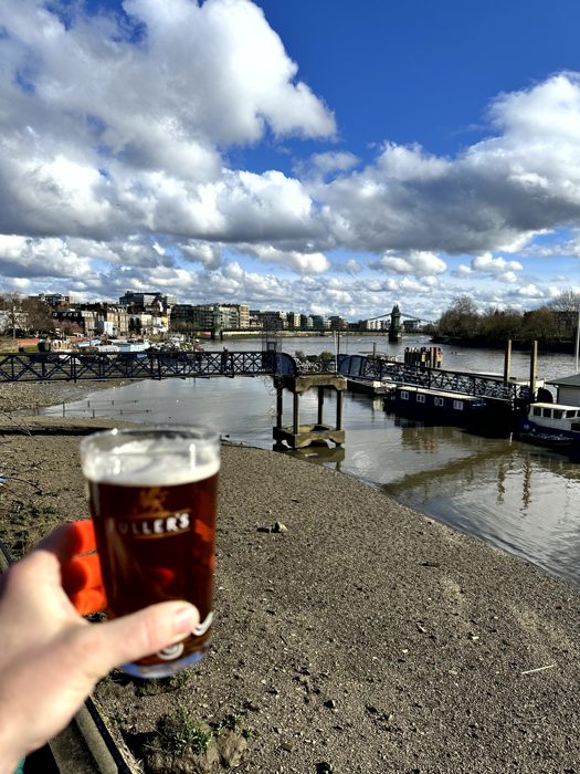 Hammersmith an der Themse: Rutland Arms, River Walk & Blue Anchor