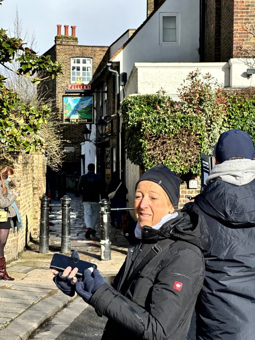 Hammersmith an der Themse: Rutland Arms, River Walk & Blue Anchor