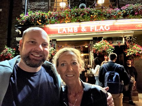 Erster Pub-Abend im West End