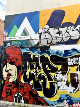 Shoreditch, Street Art und Brick Lane