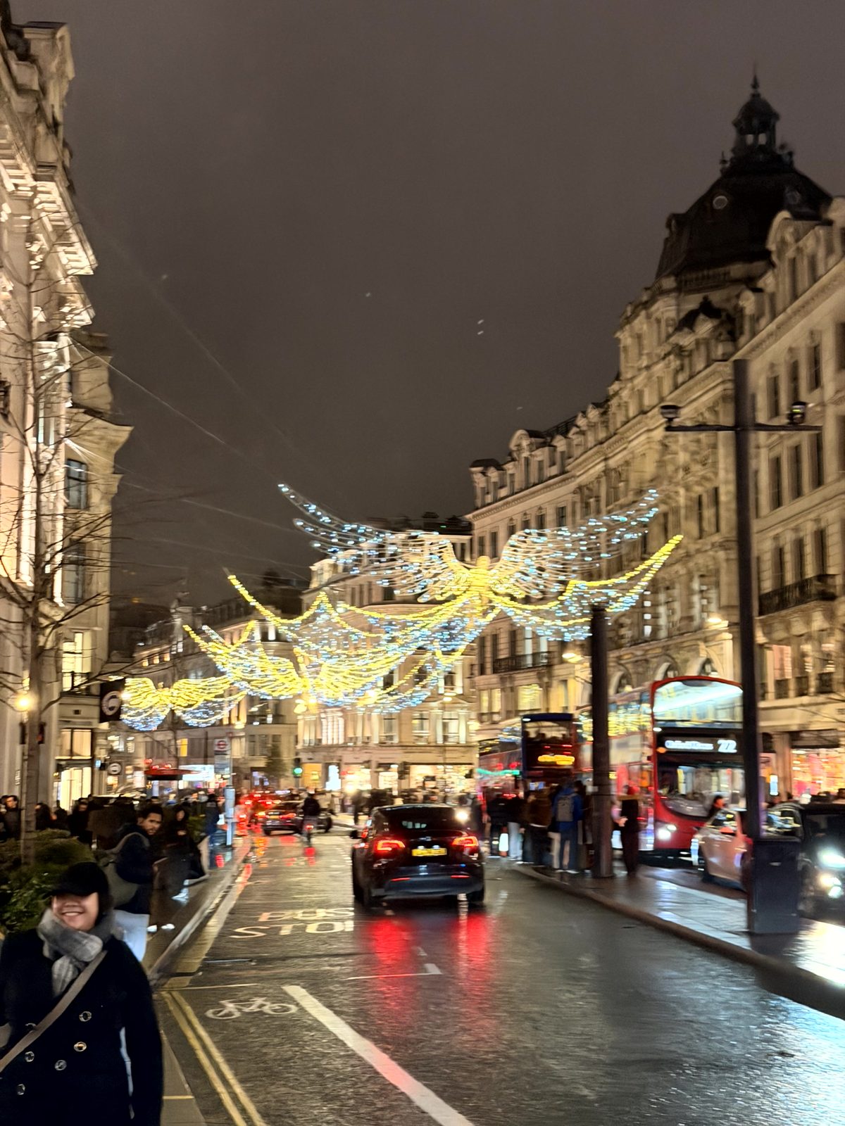 Ankommen in London – Weihnachtslichter und erster Eindruck vom West End