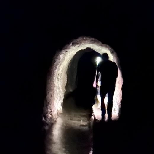 Levada da Norte bei Prazeres – Tunnel, Wasserfall und Wald