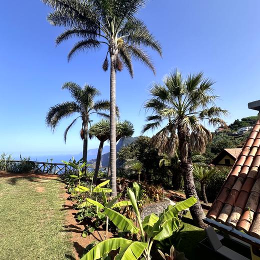 Ankunft in Santana – Quinta do Furão, Pool und Blick auf die Nordküste