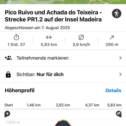 Pico Ruivo und Achada do Teixeira – PR1.2 mit Hochgebirgsblick