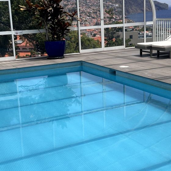 Ankunft in Funchal – Quintinha São João, Zimmer, Pool und erste Ausblicke
