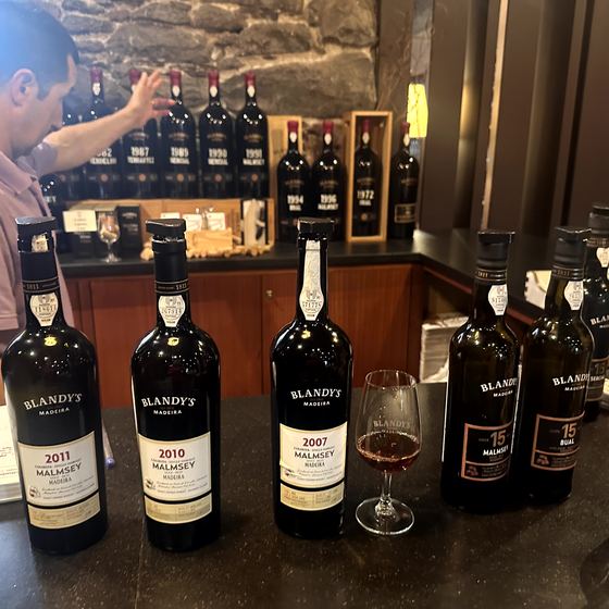 Frühstück in Funchal und weitere Weinwelt