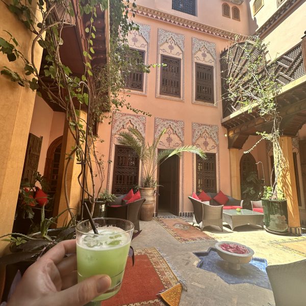Ankommen im Hôtel La Maison Arabe