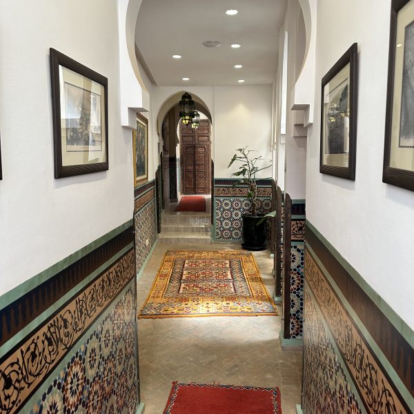 Ankommen im Hôtel La Maison Arabe