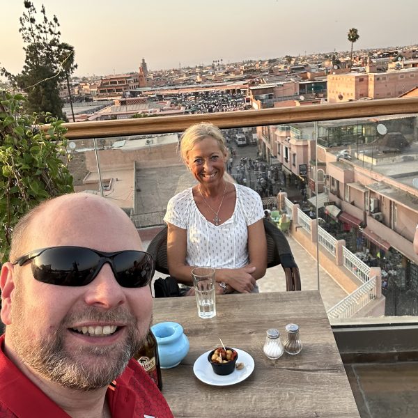 Rooftop, Djemaa el Fna und erster Abend