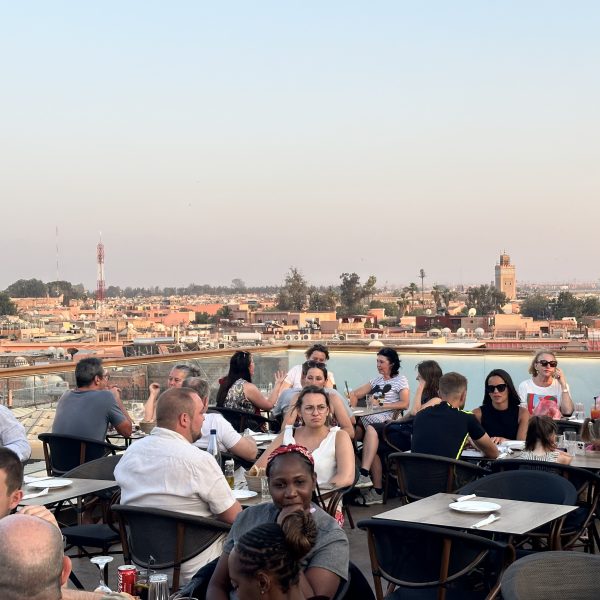 Rooftop, Djemaa el Fna und erster Abend