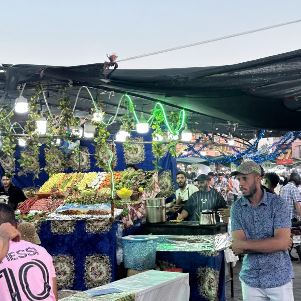 Rooftop, Djemaa el Fna und erster Abend