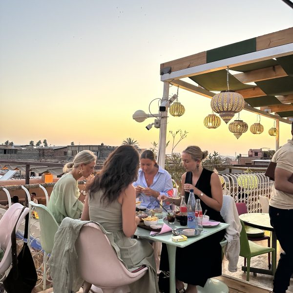 Rooftop, Djemaa el Fna und erster Abend
