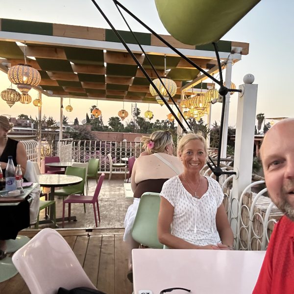 Rooftop, Djemaa el Fna und erster Abend