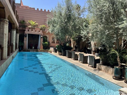 Ankommen im Hôtel La Maison Arabe