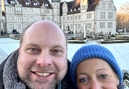 Ankunft am Schlosshotel Münchhausen
