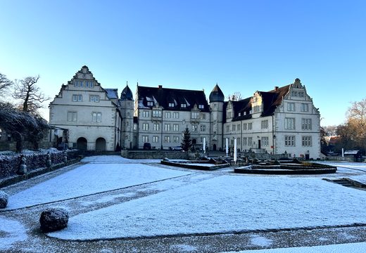 Ankunft am Schlosshotel Münchhausen