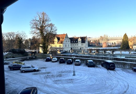 Ankunft am Schlosshotel Münchhausen