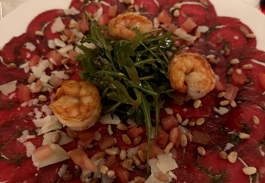 Abendessen im Schlosshotel