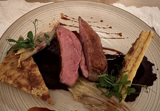 Abendessen im Schlosshotel