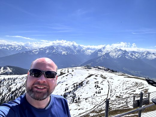 Zell am See und Blick auf den See
