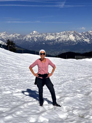 Zell am See und Blick auf den See