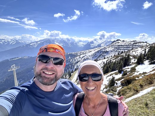 Zell am See und Blick auf den See