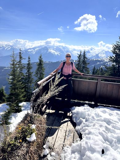 Zell am See und Blick auf den See