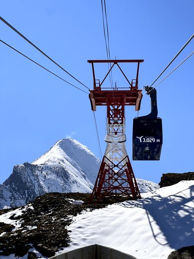 Panoramapunkte und alpine Wege