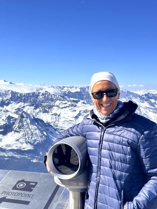 Panoramapunkte und alpine Wege