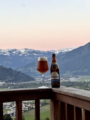 Zurück im Zaglgut: Pool, Terrasse und Abendessen