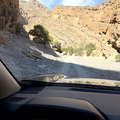 Jebel Akhdar: Bergwelt und Sonnenuntergang