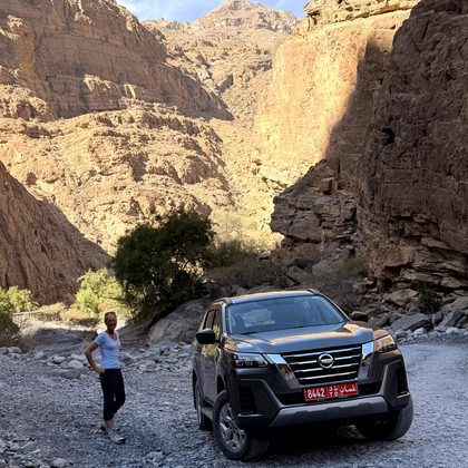 Jebel Akhdar: Bergwelt und Sonnenuntergang