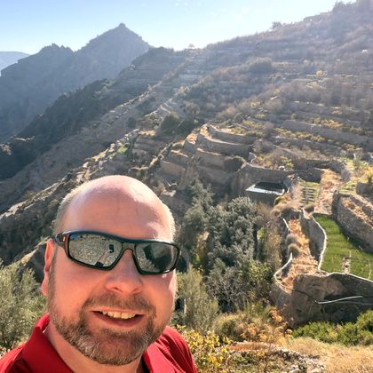 Jebel Akhdar: Bergwelt und Sonnenuntergang