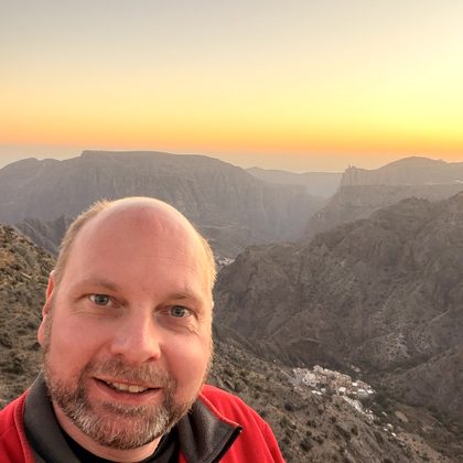 Jebel Akhdar: Bergwelt und Sonnenuntergang