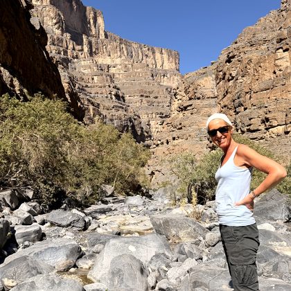 Canyons & Schluchten Richtung Jabal Shams