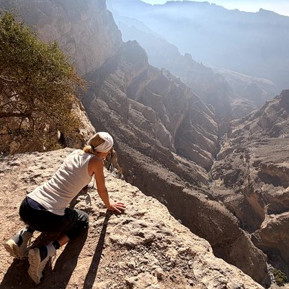 Balcony Walk am Jabal Shams