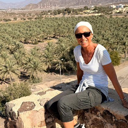 Fahrt hinunter nach Nizwa