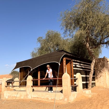 Ankunft im Sama Al Wasil Camp