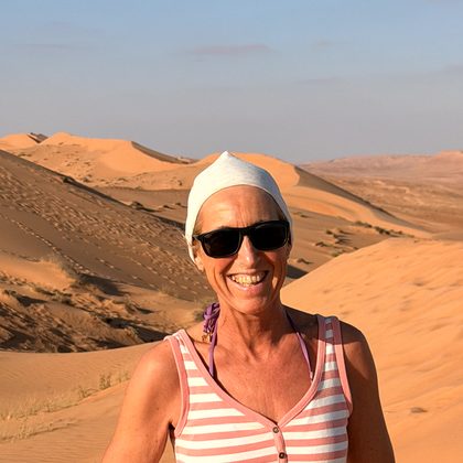 Wahiba Sands: Dünen, Kamele und Sonnenuntergang