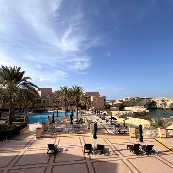 Ankommen im Mövenpick & erster Blick aufs Meer