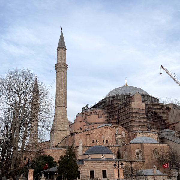 Großer Basar, Bosporus und Abendlicht