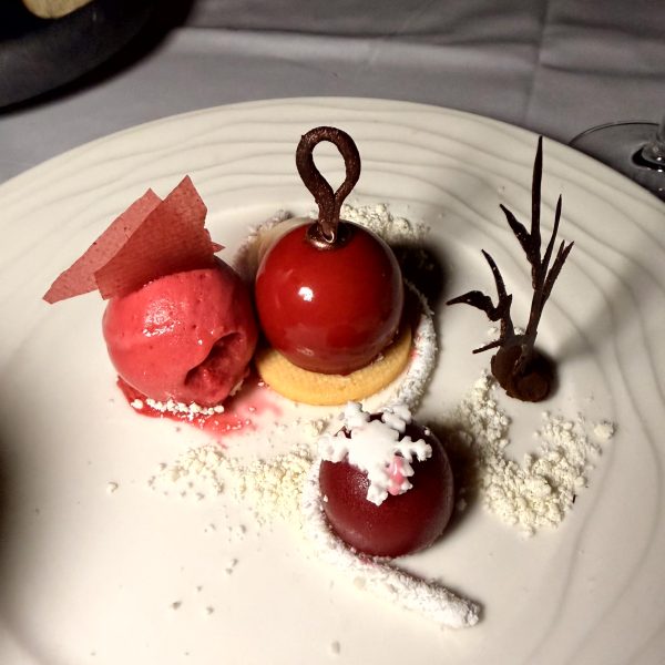 Festliches Weihnachtsdinner