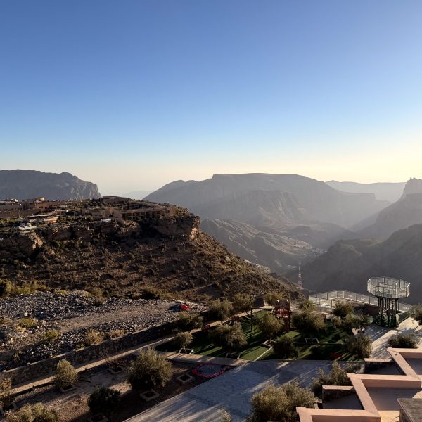Jebel Akhdar: Bergwelt und Sonnenuntergang