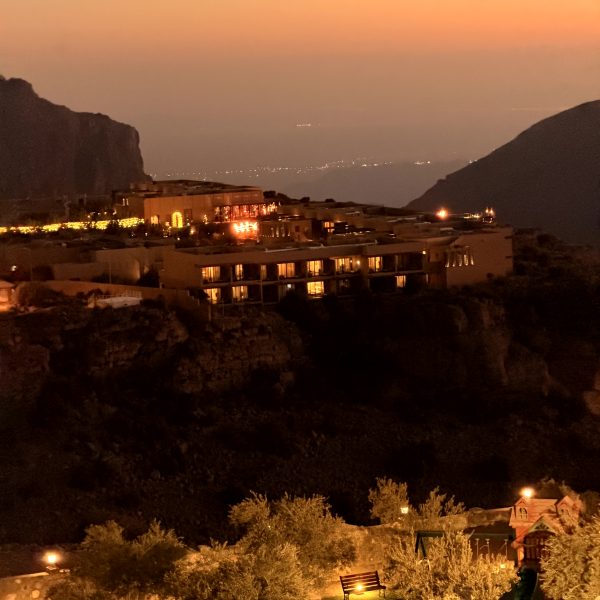 Jebel Akhdar: Bergwelt und Sonnenuntergang